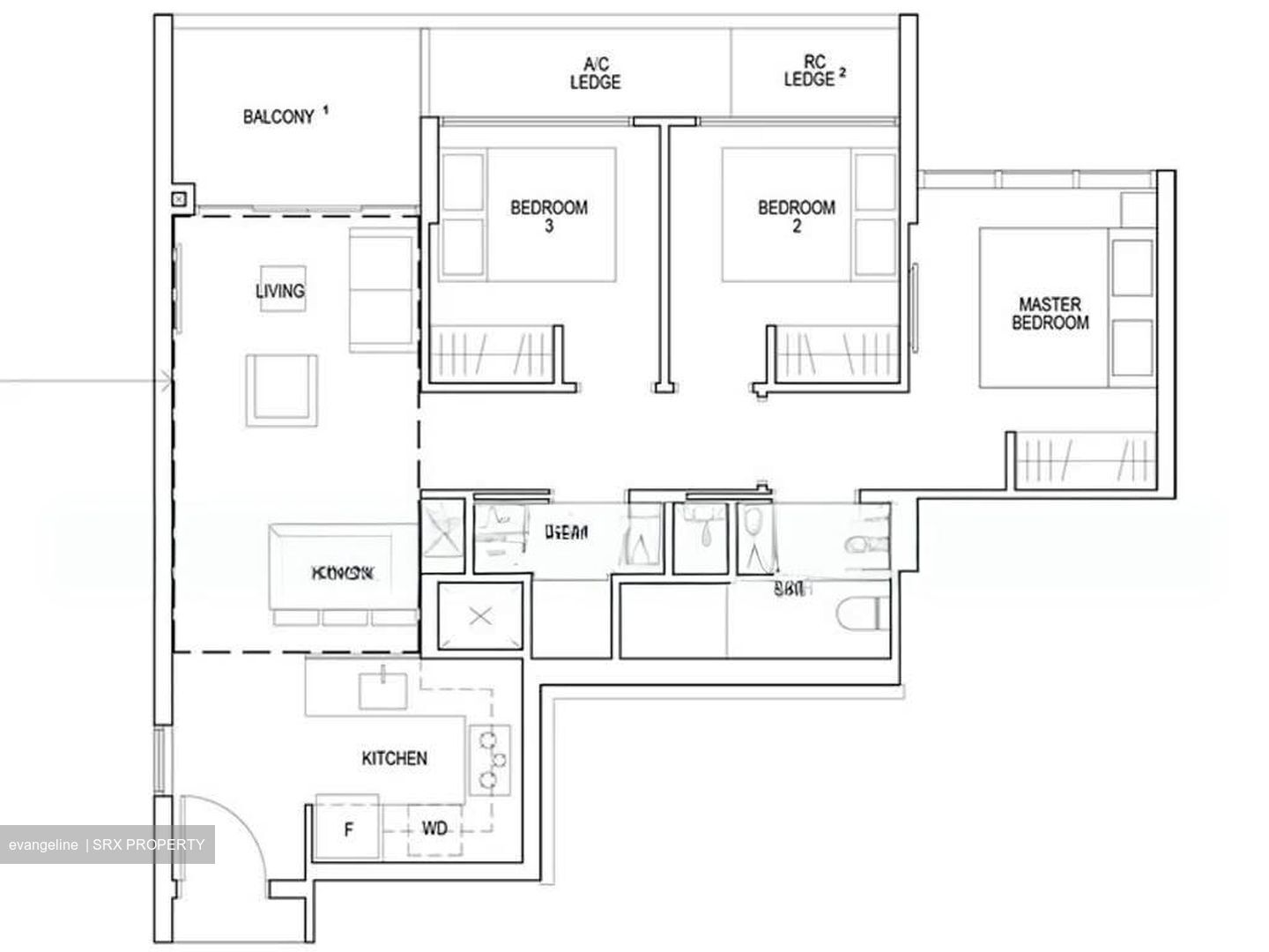 Riverfront Residences (D19), Apartment #562134871